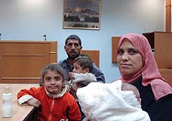 visite enfants parrainés 2007 palestine in ash al usra