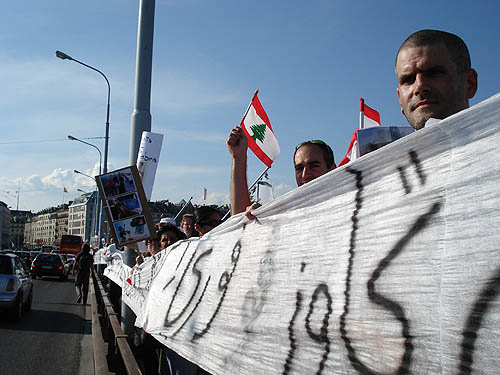 manif Liban 19 juillet 2006