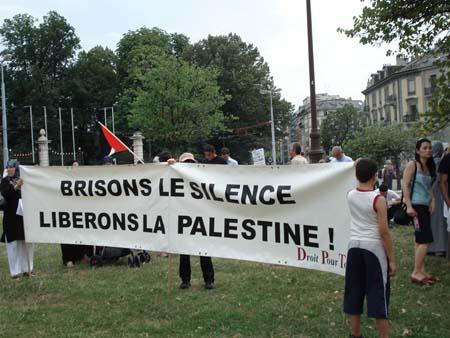 marche silencieuse genève 22 juillet 2006