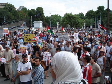 marche silencieuse genève 22 juillet 2006