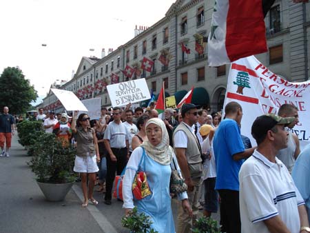 marche silencieuse genève 22 juillet 2006