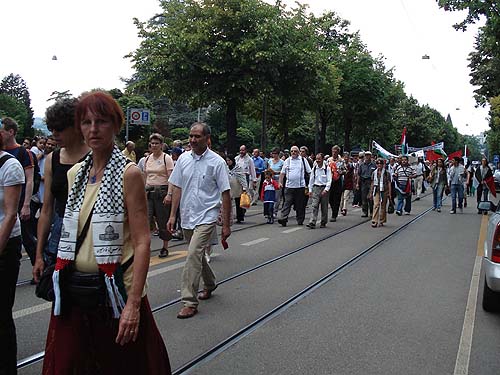 manif Berne 8 juillet 2006