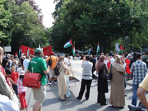 manif Berne 8 juillet 2006