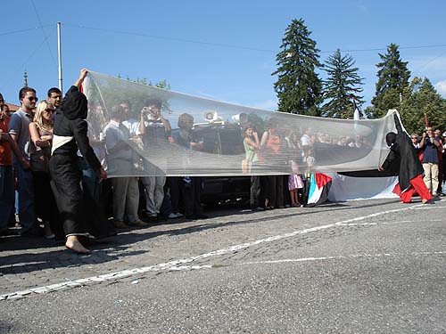 manif Berne 8 juillet 2006