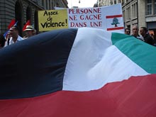 manif berne 29 juillet 2006