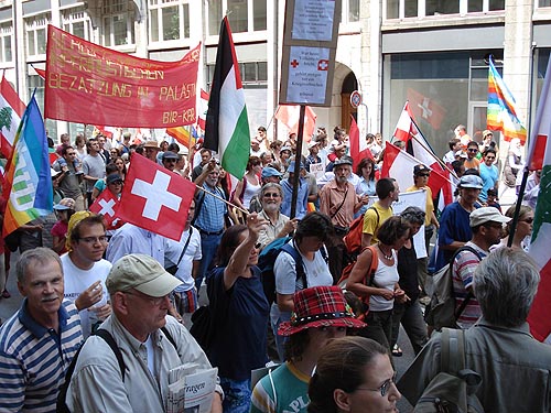 manif Berne 29 juillet 2006