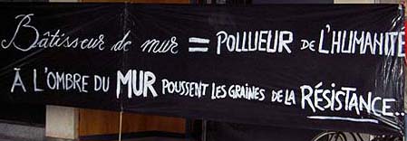 semaine internationale contre le mur en Palestine - 2006