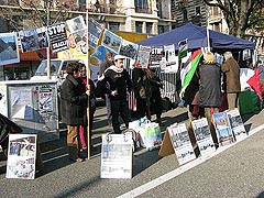 chaine humaine palestine 29 nov 2008 - genève