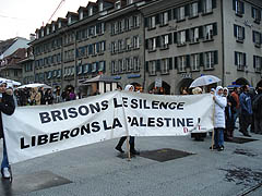 liberté pour Gaza - berne