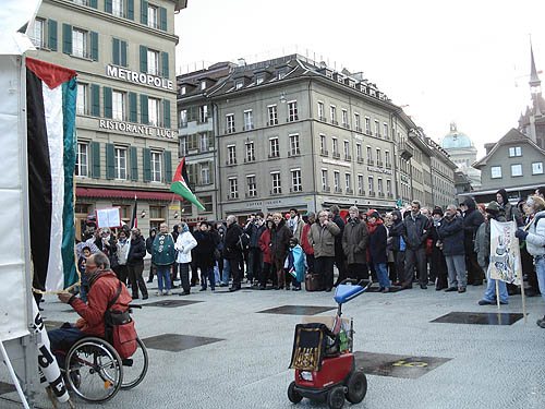 liberté pour Gaza! berne 2 février 2008