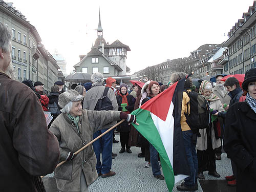 liberté pour Gaza! berne 2 février 2008