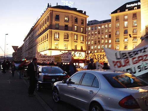 halte au siège de gaza - genève