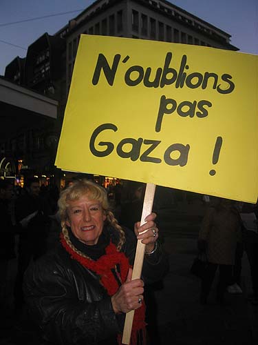 halte au siège de gaza - genève