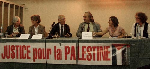 Tribunal Russel Palestine - lausanne - Stéphane Hessel