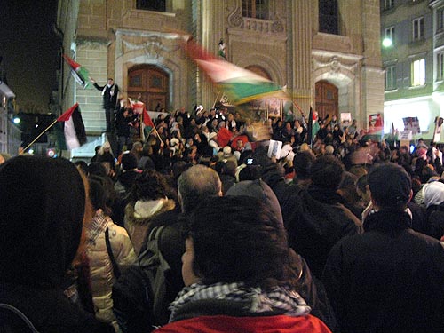 manif gaza - 14 janvier 2009 - Lausanne