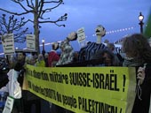 non au gala pour l'armée israélienne à genève