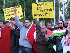 flottille Gaza - rass 31 mai 2010 - genève