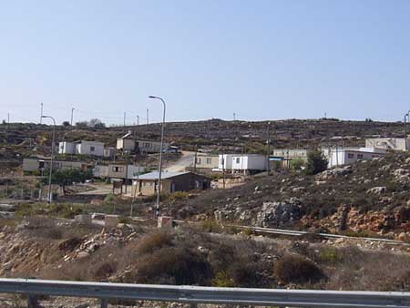 colonie israélienne en Cisjordanie