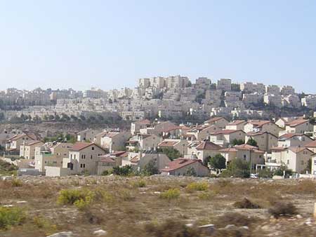 colonie israélienne en Cisjordanie