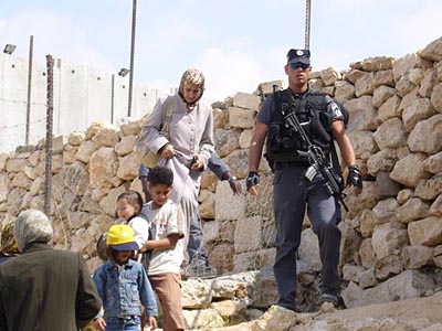 betlehem checkpoint octobre 2007 check point
