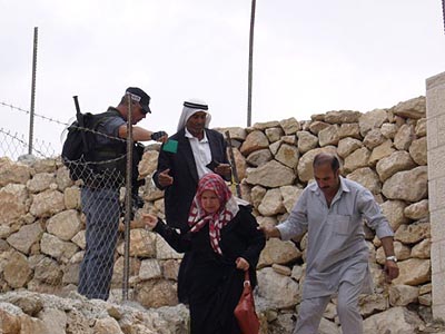 betlehem checkpoint octobre 2007 check point