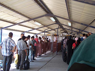 Ouara checkpoint- 18e mission civile - 2006