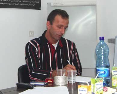 raed abu youssef - syndicaliste palestinien