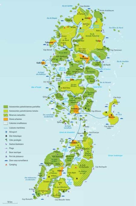 archipel de palestine orientale - monde diplomatique - 2009