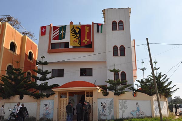 centre culturel Breij - Gaza - 2013 - inauguration - Meyrin-Palestine