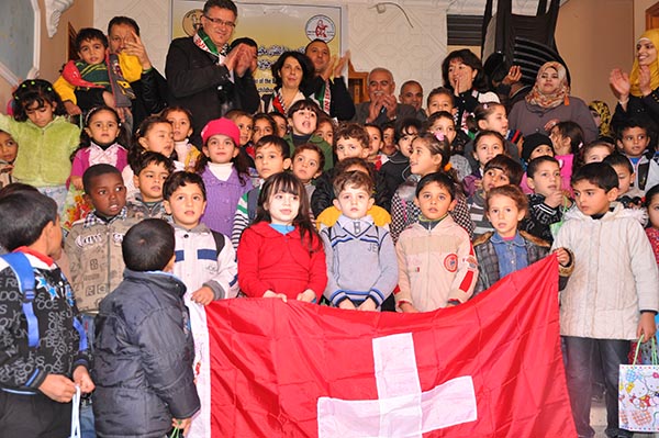 centre culturel Breij - Gaza - 2013 - inauguration - Meyrin-Palestine