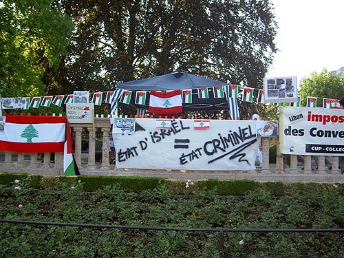 veille de protestation genève - juillet/août 2006