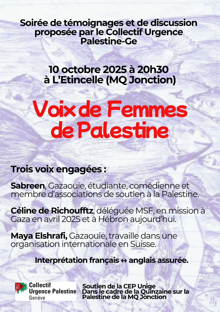 Voix de femmes de Palestine